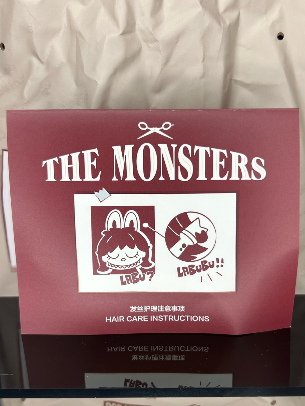 POP MART The Monsters Hair Salon Series Labubu Velvet Noon Plush Doll with Card - Picture 7 of 9